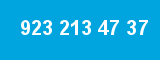 923 213 47 37 923 213 47 37